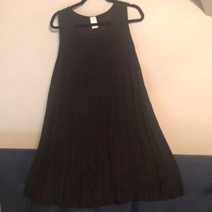 Black sun dress